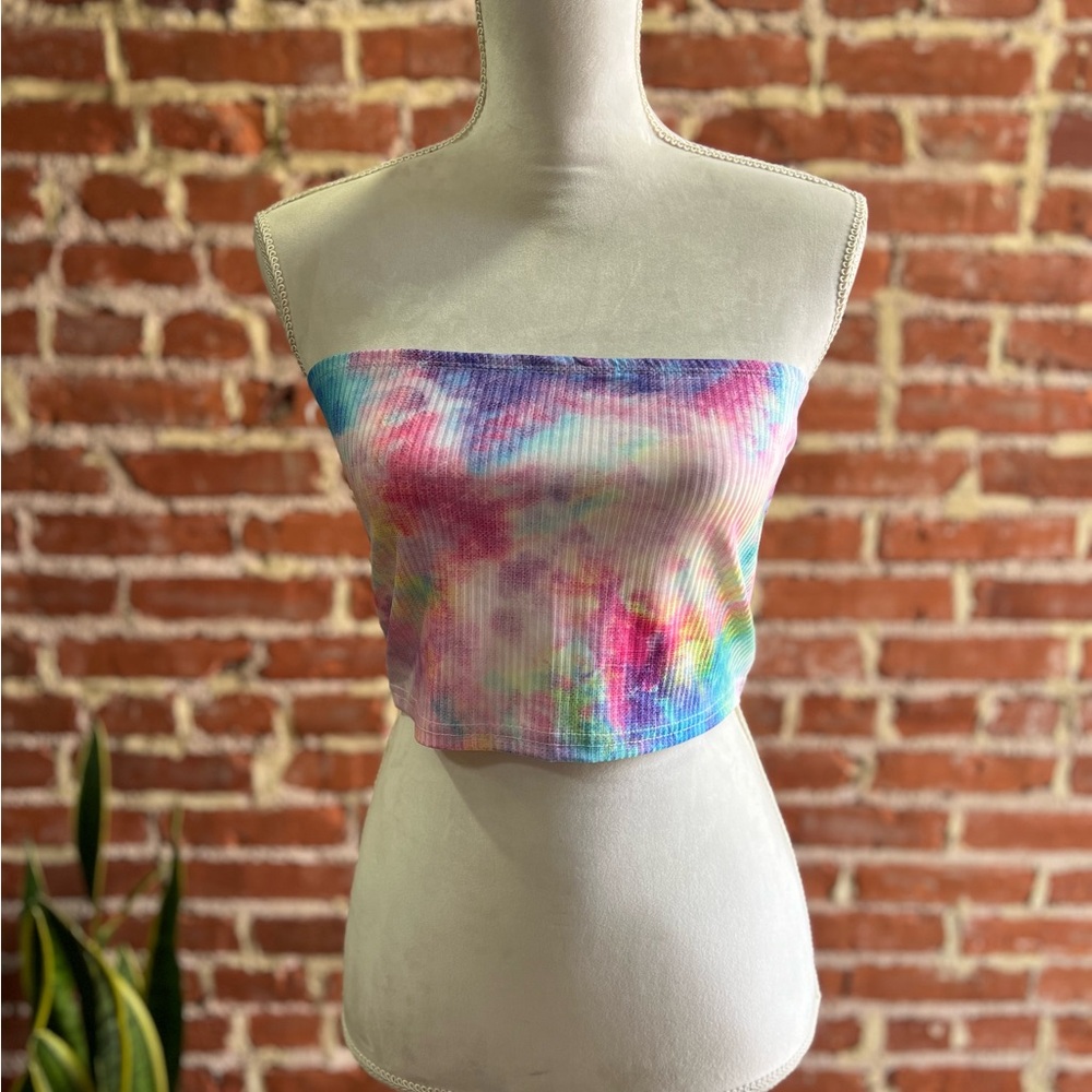 TIE DYE TUBE TOP